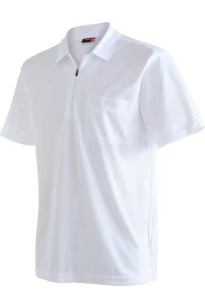 Maier Sports Poloshirt Funktions-Zipper-Poloshirt XXL weiß - Verkäufer: bigtex