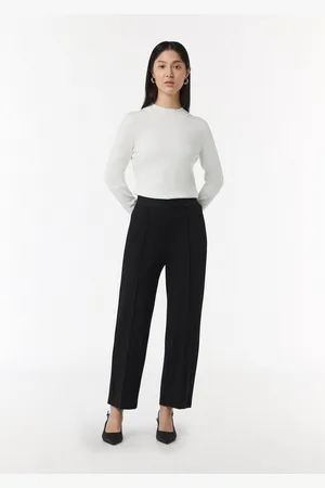 Comma, 7/8-Hose Verkürzte Schlupfhose aus Twill-Jersey - Verkäufer: s.Oliver