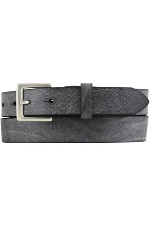 BELTINGER Ledergürtel Herren-Gürtel aus weichem Vollrindleder Vintage-Look 3 cm - Leder-Gürt (1-St) weiches Leder, Gürtelschnalle in Altsilber, Vintage - Verkäufer: Brazil Lederwaren