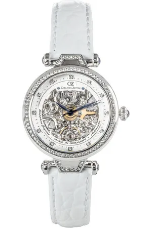 CARL VON ZEYTEN Automatikuhr CVZ0071WHS Damenuhr Gütenbach Automatik 38mm 5ATM CVZ0071WHS Damenuhr Gütenbach Automatik 38mm 5ATM - Verkäufer: Timeshop24