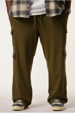 STHUGE Sweathose Sweat-Cargohose Baggy Fit Elastikbund - Verkäufer: Popken Fashion Group