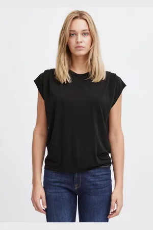 Ichi T-Shirt IHLISKEN TO modisches T-Shirt mit Flügelärmel - Verkäufer: meinemarkenmode