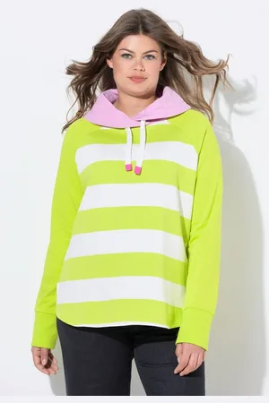 Laurasøn Sweatshirt Ringelsweatshirt Kapuze Langarm - Verkäufer: Popken Fashion Group