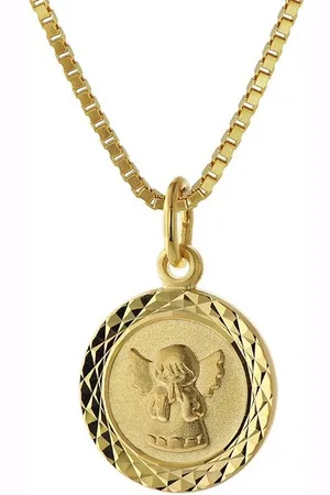 trendor Kette mit Anhänger für Engel Gold 585 (14 Karat) Vergoldete Kette - Verkäufer: uhrcenter