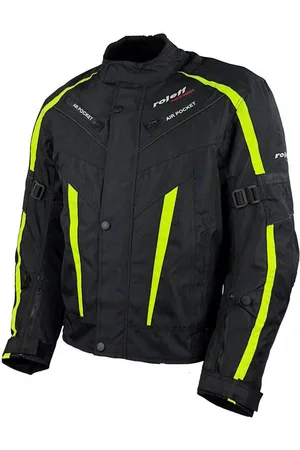 ROLEFF Motorradjacke RO548 - Neongelb, wasserdicht, atmungsaktiv & mit Protektoren auch in großen Größen, in verschiedenen Farben erhältlich - Verkäufer: roemer-systems