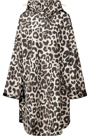 Street one Regenponcho mit Animal-Print und Pauze