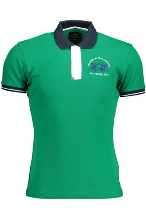 La Martina Poloshirt Grünes Herren Poloshirt Slim Fit mit Stickerei und - Verkäufer: Redeve