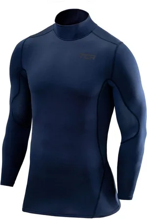 TCA Funktionsshirt Jungen SuperThermal Kompressions Shirt - Dunkelblau (1-tlg) - Verkäufer: SellerX14