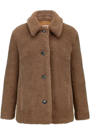 hessnatur Outdoorjacke aus Schurwolle mit Bio-Baumwolle und Kamelhaar (1-St) - Verkäufer: