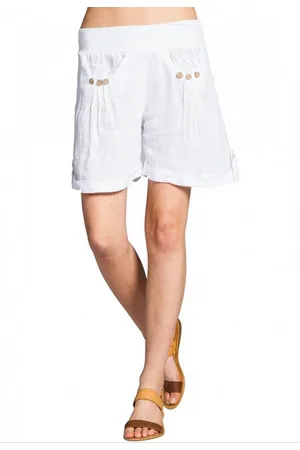 CASPAR Shorts BST002 Damen Leinen Shorts - Verkäufer: & SIKORA