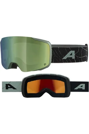 Alpina Skibrille Taos Q Snowboardbrille Skibrille Quattroflex green matt A7307 - Verkäufer: KLEES sports