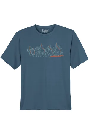 Killtec Rundhalsshirt XXL Print Funktionsshirt LILLEO melange - Verkäufer: bigtex