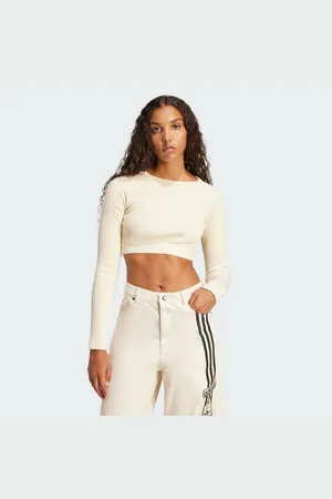 adidas Crop-Top RIBBED CROP-SHIRT - Verkäufer: adidas AG