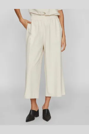 VILA Stoffhose Weite Culotte-Hose mit elastischem Bund VIPRISILLA HW CULOTTE PANTS/1 - Verkäufer: ARIZONAS