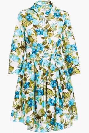 0039 Italy Sommerkleid Damen Kleid, Damen Jule Wickel Kleider mit allover print - Verkäufer: evoox