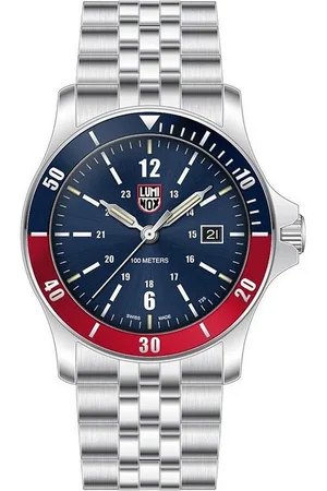 Luminox Taucheruhr Taucher Sport Timer Blau/Rot - Verkäufer: uhrcenter