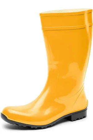 Ladeheid Lange Regenstiefel für Frauen LA-967 Gummistiefel Damen hoch und robust - Verkäufer: HISERT