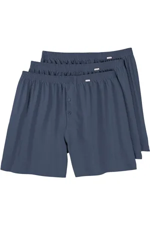 Adamo Boxershorts 3er-Pack Boxershorts denimblau Übergröße (Spar-Pack, 3-St., 3er-Pack) - Verkäufer: bigtex