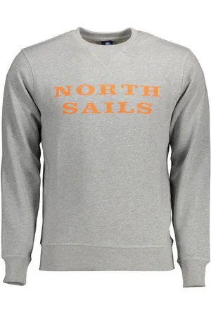 North Sails Sweatshirt Grauer Herren-Pullover aus Naturfasern - ohne - Verkäufer: Redeve