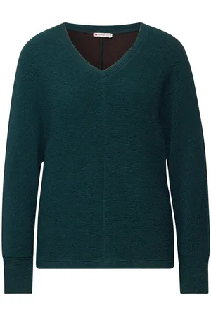 Street one Langarmshirt Kuscheliges Strukturshirt (1-tlg) - Verkäufer: Stylaholic The Shop