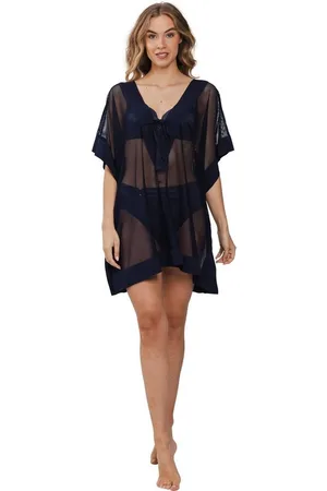 Pastunette Strandkleid Damen Strand Poncho Kaftan (1-tlg) Netz Optik - Verkäufer: HELLER-SHOES