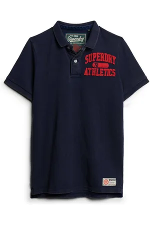 Superdry Poloshirt Herren Poloshirt Baumwolle Vintage Athletic Polo - Verkäufer: Yourfashionplace