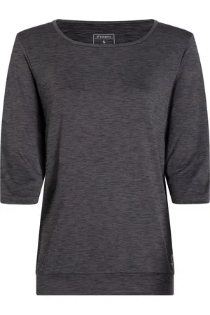 energetics T-Shirt Da.-Shirt Jewel 3/4 SS W MELANGE/BLACK/ANTHRA - Verkäufer: INTERSPORT Müller, Lübbenau/ Spreewald