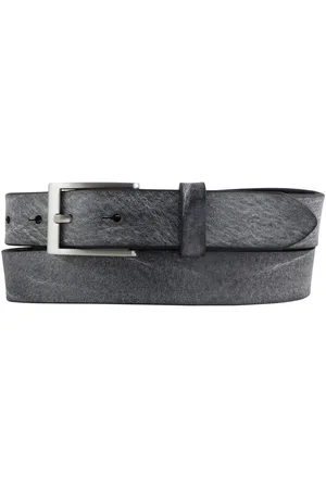 BELTINGER Ledergürtel Herren-Gürtel aus weichem Vollrindleder Vintage-Look 3 cm - Leder-Gürt (1-St) weiches Leder, Gürtelschnalle in Altsilber, Vintage - Verkäufer: Brazil Lederwaren