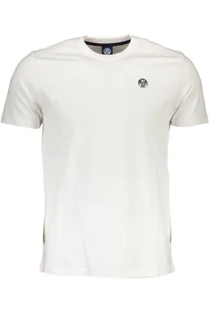 North Sails T-Shirt Weißes Herren Kurzarm-T-Shirt mit Logo und - Verkäufer: Redeve