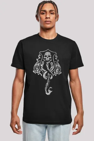 F4NT4STIC T-Shirt Harry Potter Dark Mark Crest Print