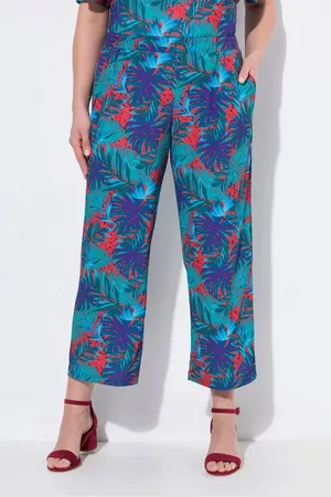 Ulla Popken Schlupfhose 7/8-Jerseyhose weites gerades Bein Elastikbund - Verkäufer: Popken Fashion Group