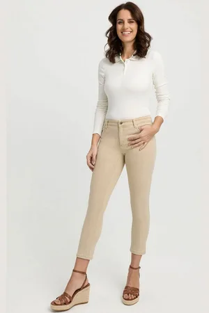 Wonderjeans Skinny-fit-Jeans mit Logostickerei