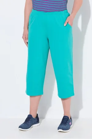 Ulla Popken Funktionshose 7/8-Jogginghose gerades Bein Elastikbund - Verkäufer: Popken Fashion Group