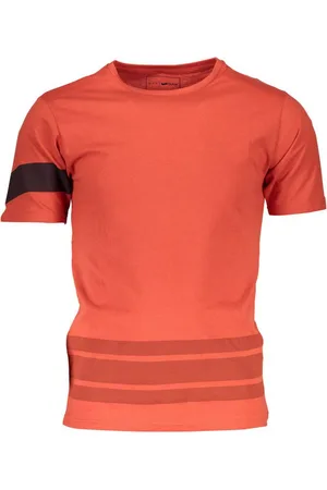 GAS T-Shirt Herren T-Shirt in Orange mit Rundhals und - Verkäufer: Redeve