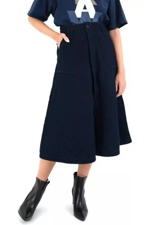 G-Star Skort Damen Pilot A-Linie Short Rinsed Women (1-tlg) Pilotenrock 5 Pocket Denim Skirt 27 - Verkäufer: fiduciashop