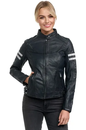 Tazzio Lederjacke F513 außergewöhnliches Design & mit Biker-Details - Verkäufer: