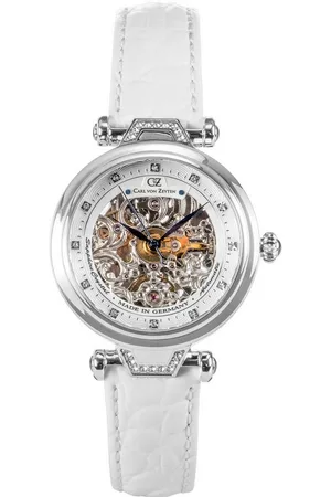 CARL VON ZEYTEN Automatikuhr CVZ0070WHS Damenuhr Simonswald Automatik 38mm 5ATM CVZ0070WHS Damenuhr Simonswald Automatik 38mm 5ATM - Verkäufer: Timeshop24