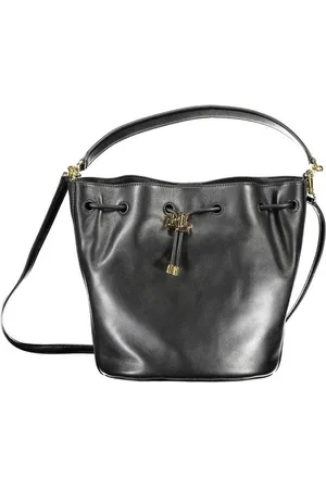 Ralph Lauren Umhängetasche, Schwarze Damen Beuteltasche mit abnehmbaren Riemen und Kordelzug - Verkäufer: Redeve