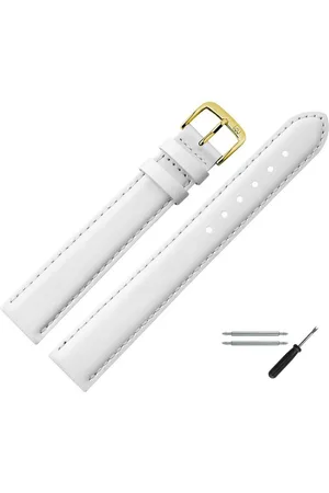 MARBURGER Uhrenarmband 8mm Leder XL Extra Lang - Verkäufer:
