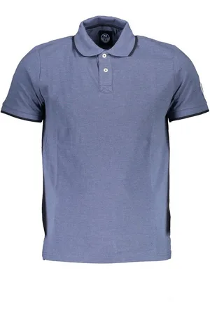 North Sails Poloshirt Elegantes Herren-Kurzarm-Poloshirt in Blau mit - Verkäufer: Redeve
