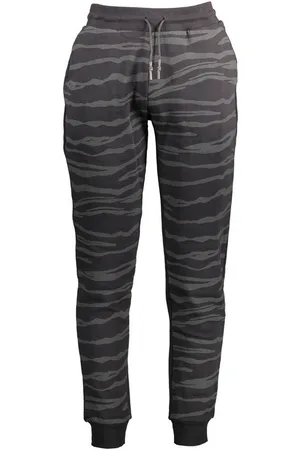 Roberto Cavalli 5-Pocket-Hose Schwarze Herren-Sporthose mit Kontrastdetails und elastischem Bund - Verkäufer: Redeve
