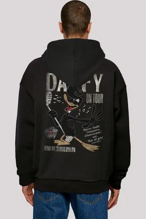 F4NT4STIC Kapuzenpullover Looney Tunes Daffy Duck Concert Print