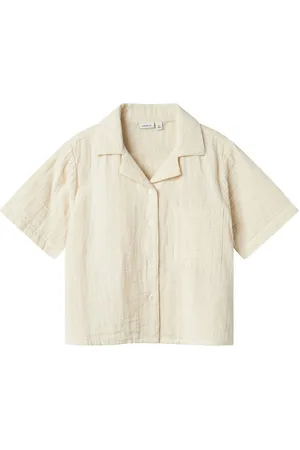 NAME IT Shirtbluse NKFJASMIN S/S SHORT SHIRT - Verkäufer: Dorins Kindermode