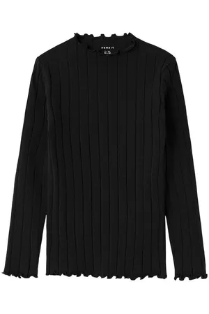 NAME IT Langarmshirt NKFNOLINE LS SLIM TOP (1-tlg) nachhaltig - Verkäufer: Familiennestkindermode