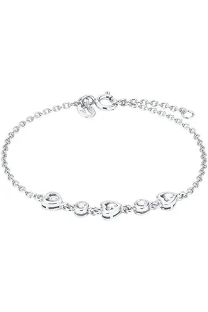 Amor Silberarmband Herzen, 9526710, mit Zirkonia (synth)