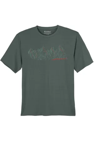 Killtec Rundhalsshirt Print Funktionsshirt LILLEO melange XXL - Verkäufer: bigtex