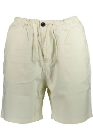 North Sails 5-Pocket-Hose Herren Bermuda-Shorts Weiß: Slim Fit, Bio-Baumwolle, Elastischer Bund - Verkäufer: Redeve