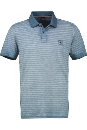 Lerros Poloshirt Gestreiftes Poloshirt in Großen Größen