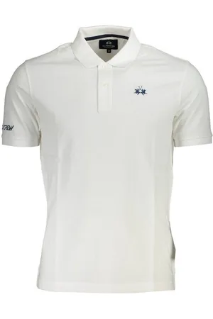 La Martina Poloshirt Elegantes Herren Poloshirt Weiß - Kurzarm - Verkäufer: Redeve