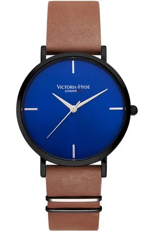 VICTORIA HYDE Quarzuhr Richmond Classic Herren Basic Lederarmband, (1-tlg., Kein Set) - Verkäufer: VictoriaHyde